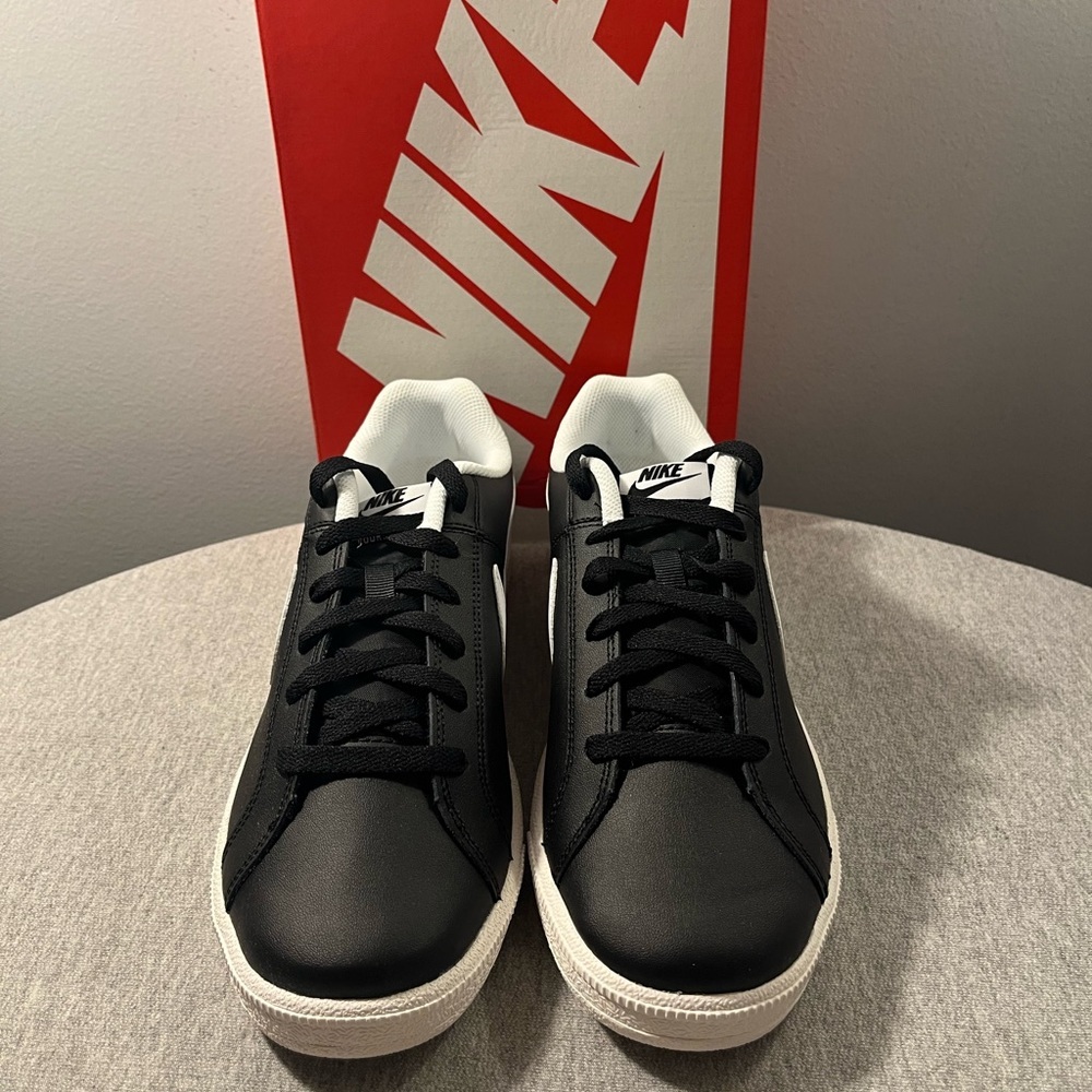 Nike Court Royale Black White Sneaker Men’s Shoe Size 10 749747-010​ - Picture 3 of 11